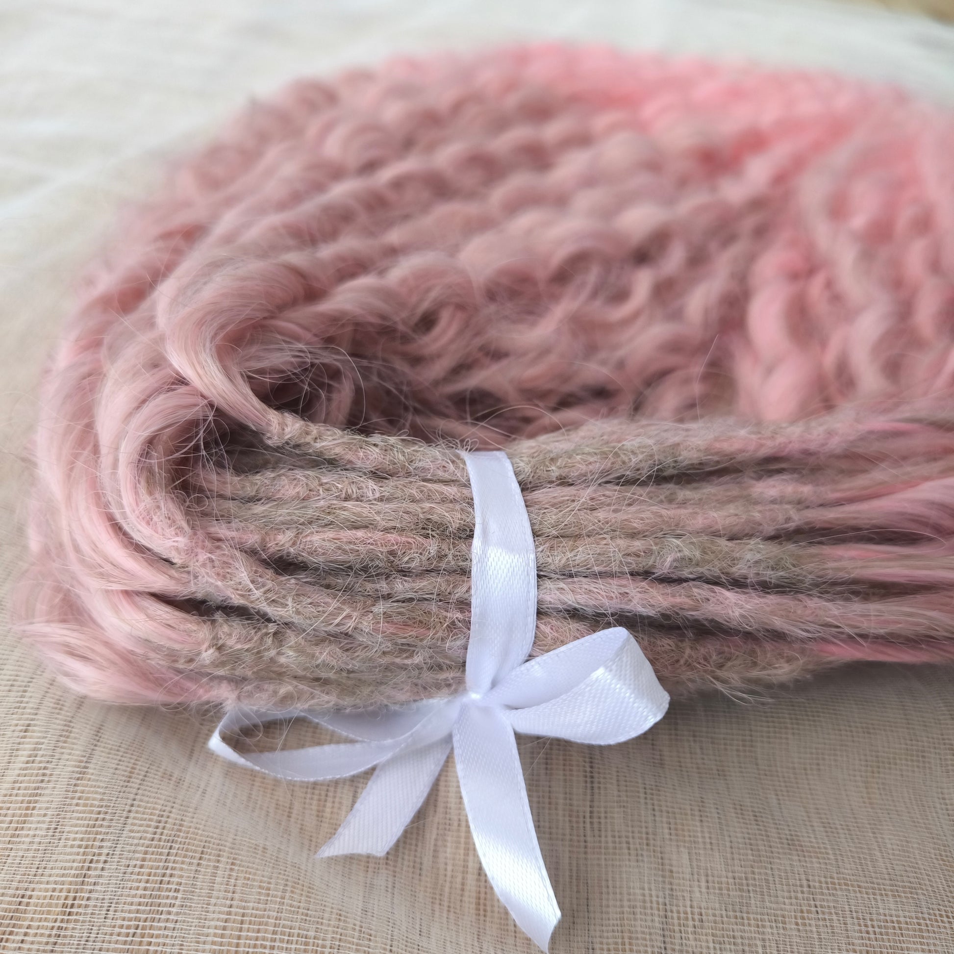 Dusty Rose features a soft pink ombré that fades beautifully from ash dusty rose roots to clean, pastel pink ends. The subtle gradient adds depth and a natural look, while maintaining a romantic, feminine tone.