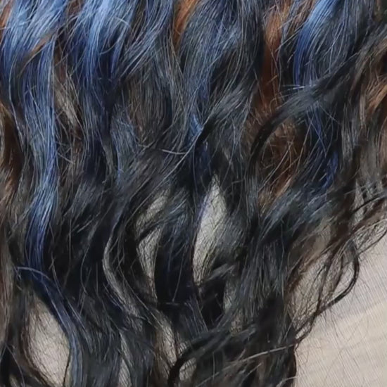 This set blends creamy blonde, cool ice-blue, medium chestnut, and deep brown into a smooth, natural-looking gradient.
Soft, lightweight, and reusable synthetic brushable double-ended wavy dreadlocks (available as regular dreaded, braided middle, or push-up).

Perfect for those who prefer calm, neutral, and balanced tones with a cool-to-warm transition.