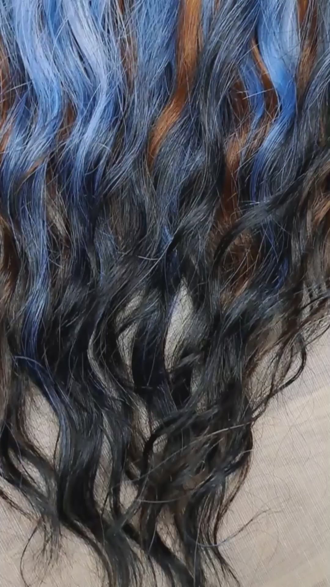 This set blends creamy blonde, cool ice-blue, medium chestnut, and deep brown into a smooth, natural-looking gradient.
Soft, lightweight, and reusable synthetic brushable double-ended wavy dreadlocks (available as regular dreaded, braided middle, or push-up).

Perfect for those who prefer calm, neutral, and balanced tones with a cool-to-warm transition.
