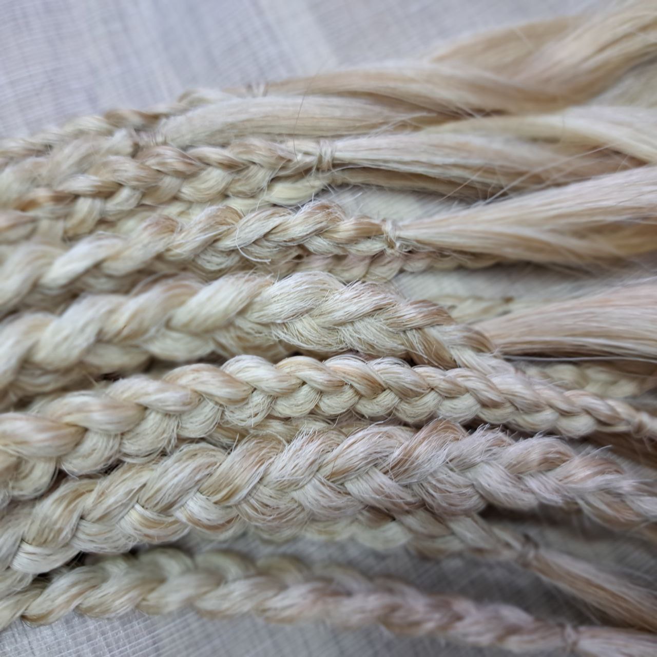 brushable golden blonde curls